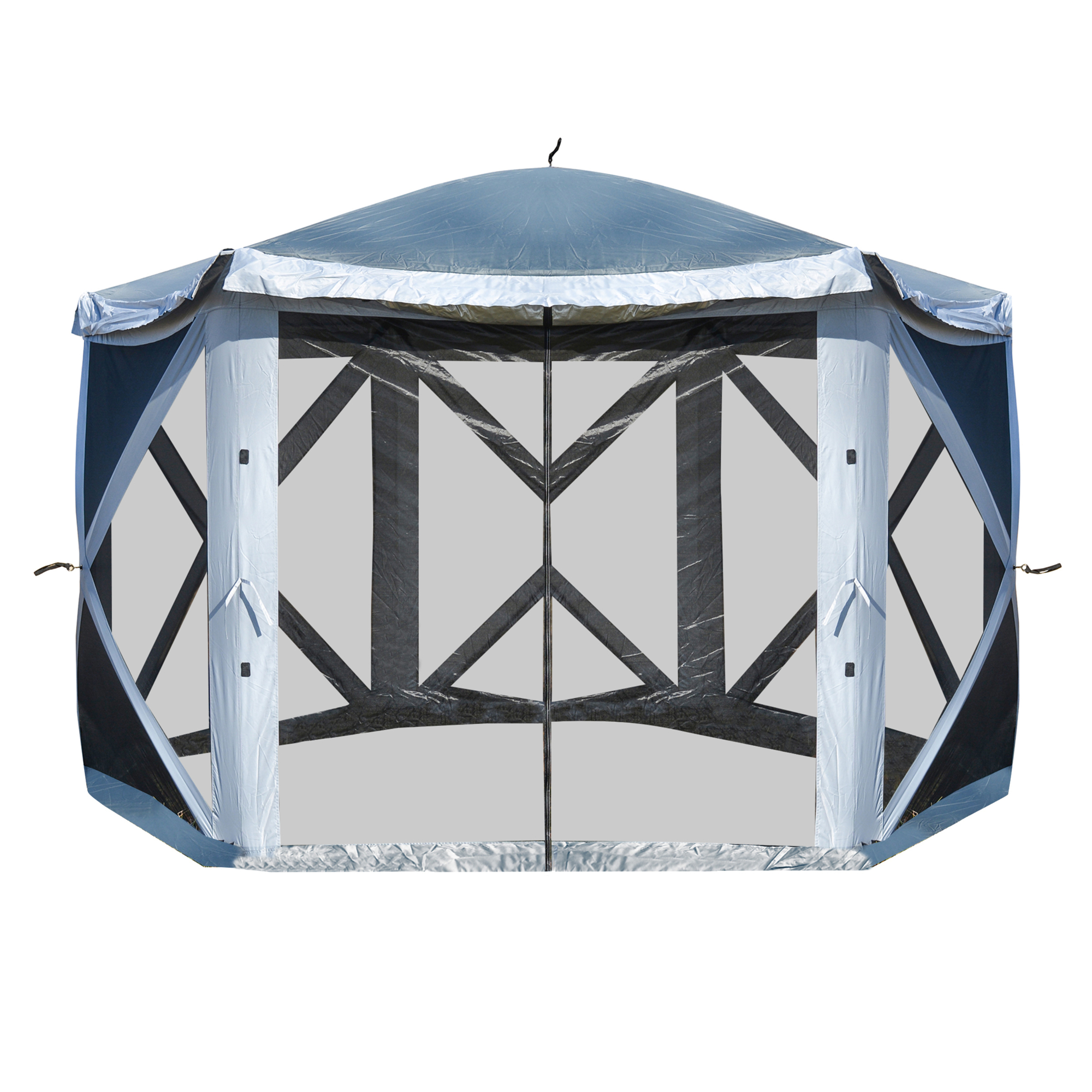 Buffalo Tools Buffalo Outdoor Screened Pop-Up Shade Tent — 11.2ft. x 11.2ft., Water-Resistant, Model# PUT11